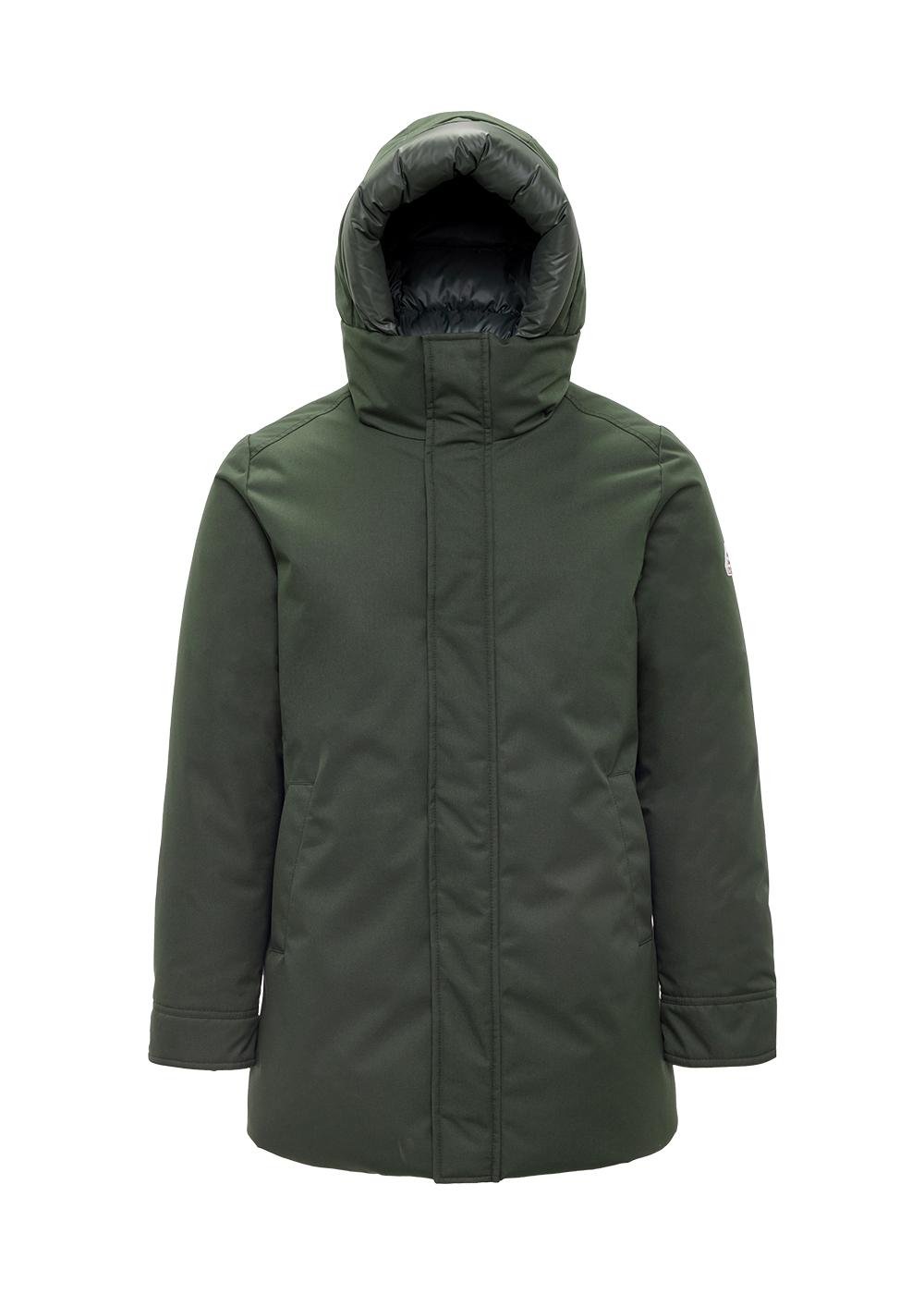 Pyrenex Balme Herren-Parka-Mantel Tiefes Khaki-6