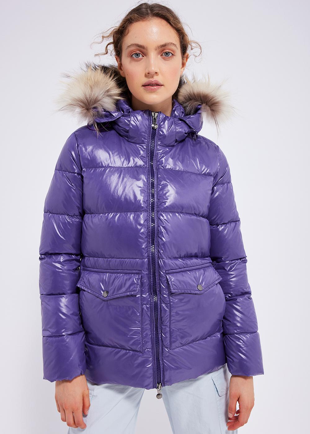 Parka en duvet Authentic Shiny Mulberry-2