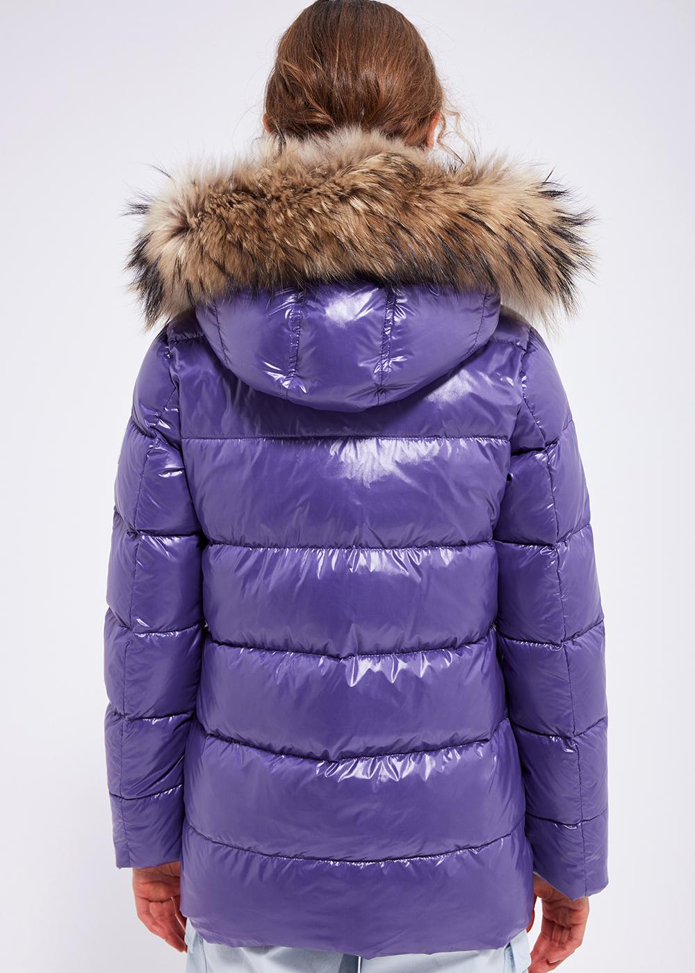 Parka en duvet Authentic Shiny Mulberry-4