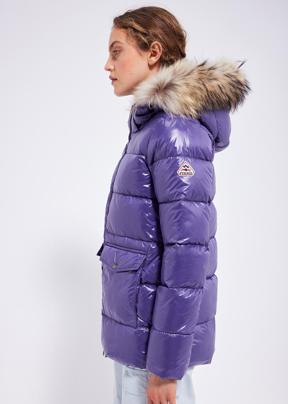 Parka en duvet Authentic Shiny Mulberry-3