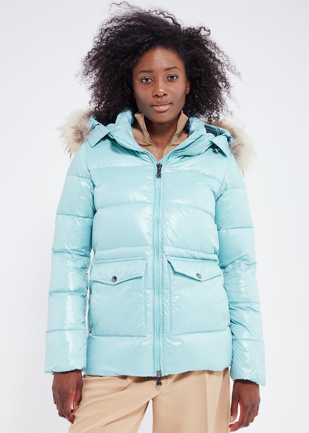 Parka en duvet Authentic Shiny Aquifer