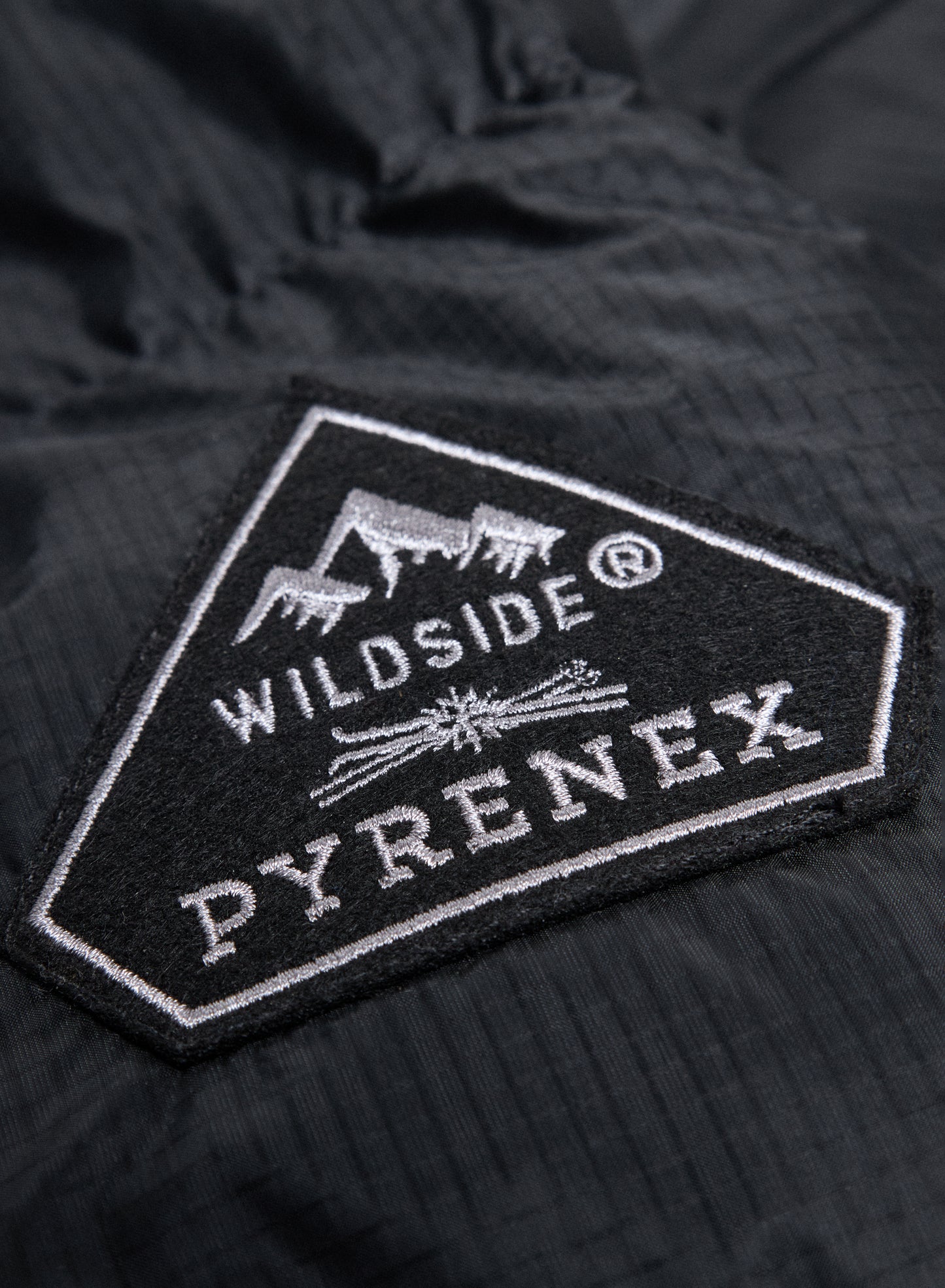 Doudoune unisexe Shift Hooded Ripstop Pyrenex x Wildside noire