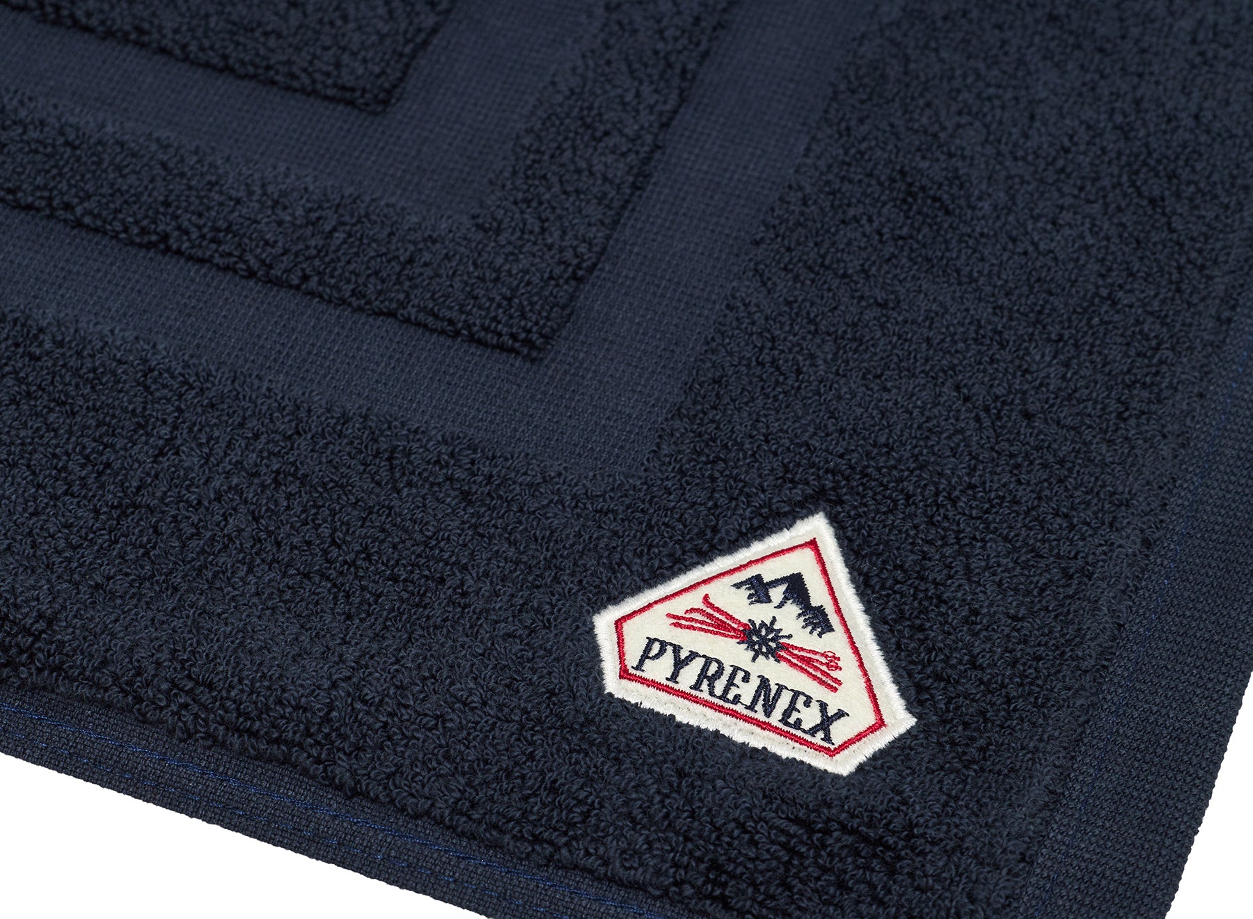 Hana dark blue bath mat-3