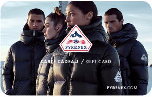 
			                        			Pyrenex Gift Card Apparel