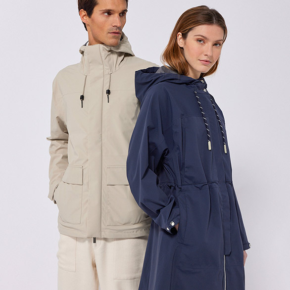 Parka impermeable duo SS22